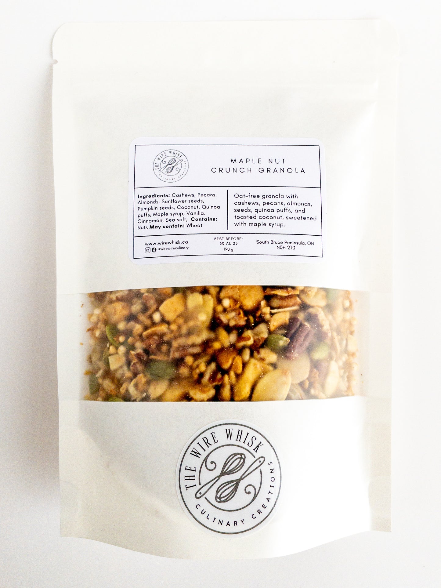 Maple Nut Crunch Granola