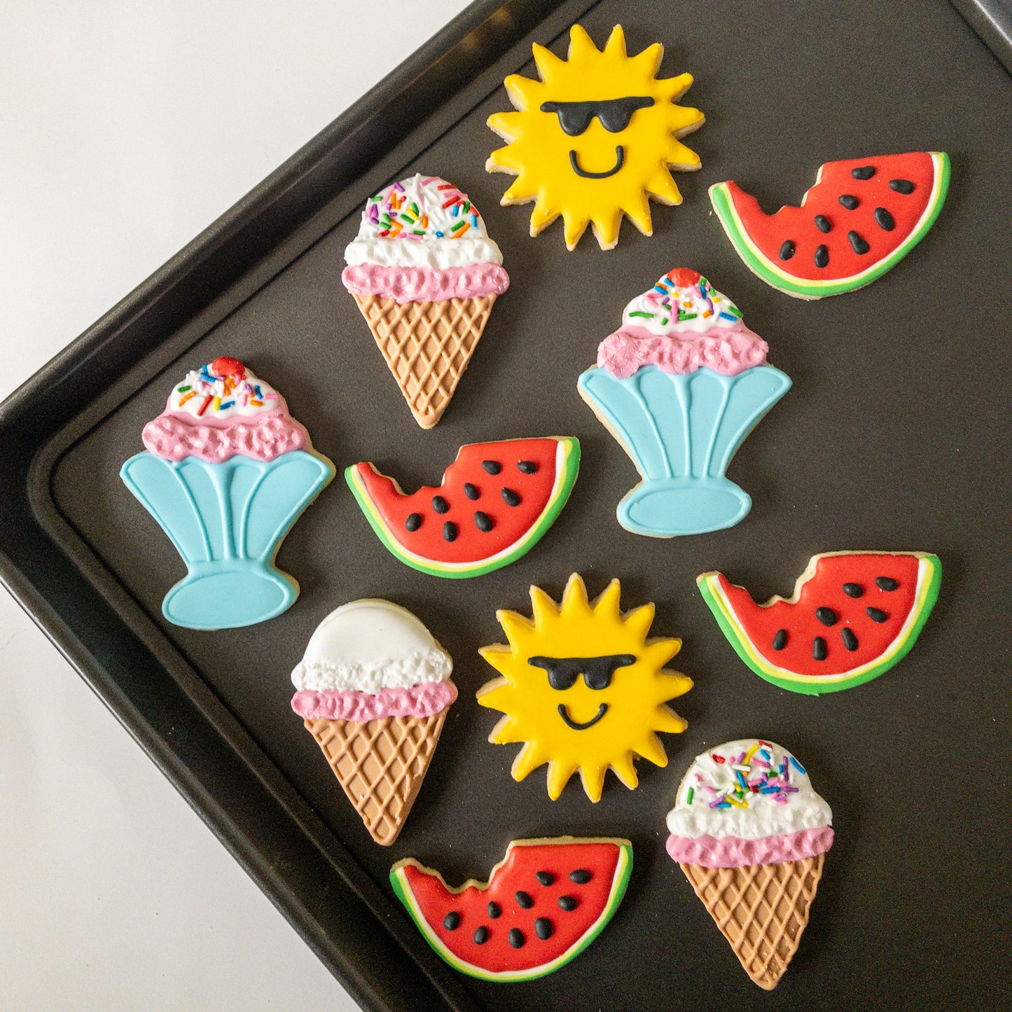 Sweet Summer Treats Sugar Cookies