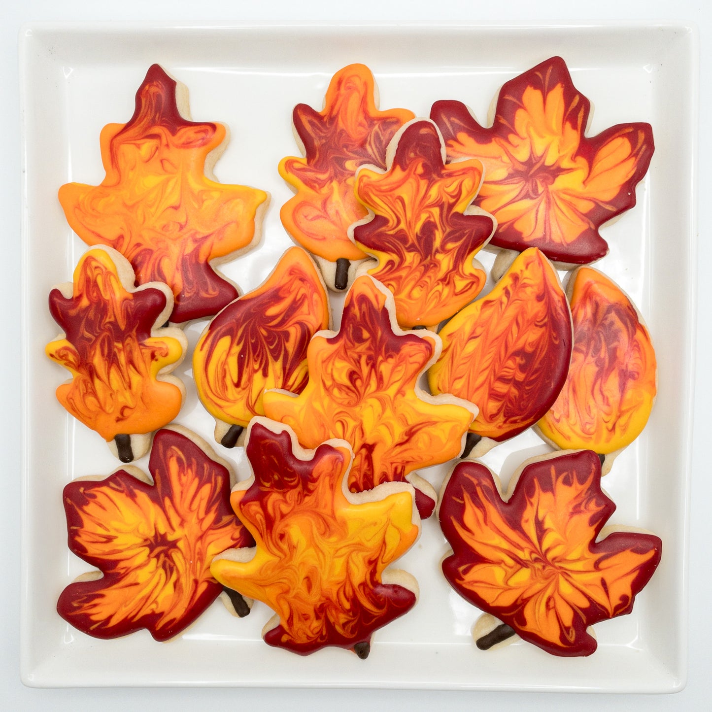 Autumn Leaves Sugar Cookies