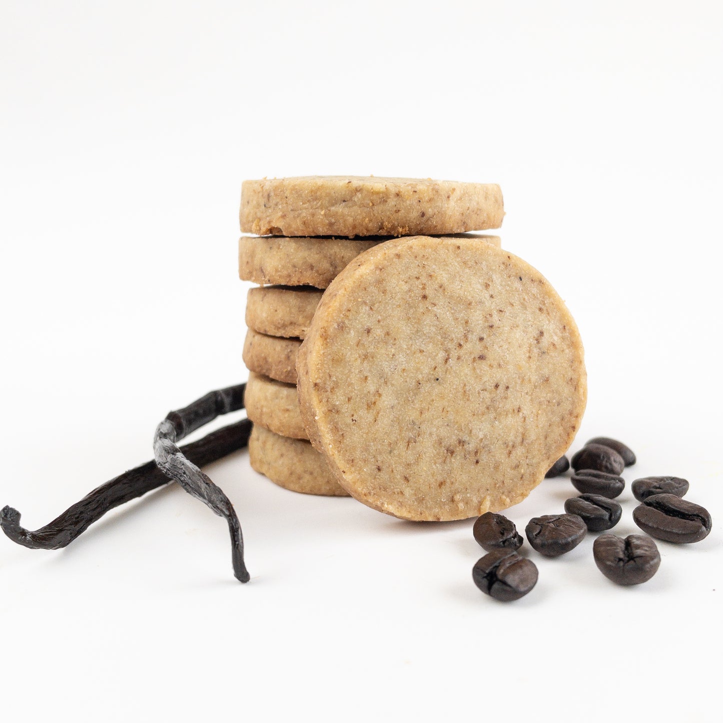 Vanilla Bean Espresso Shortbread