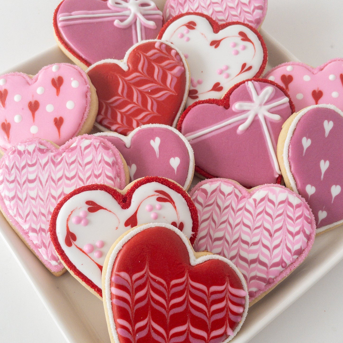 Heart Collection Sugar Cookies