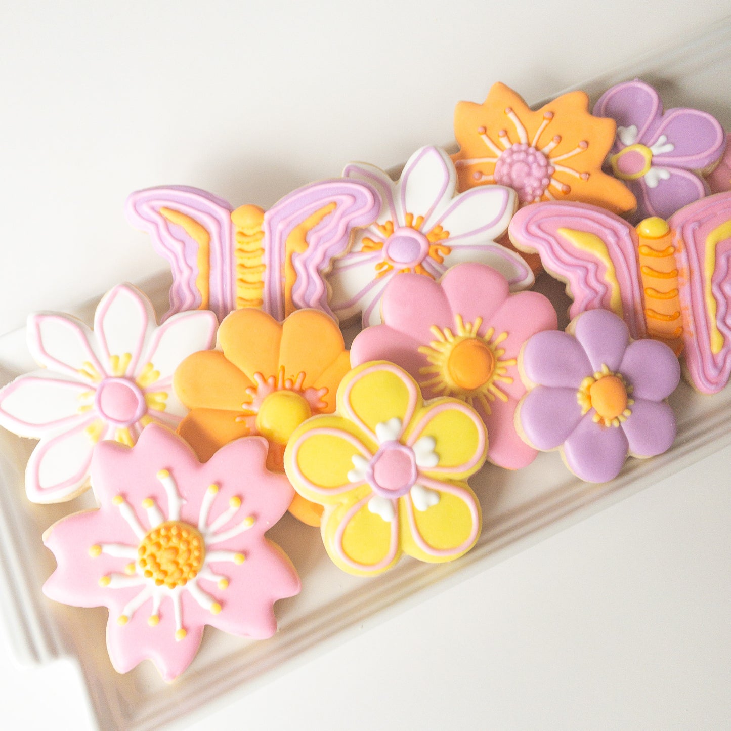 Butterfly Blooms Sugar Cookies