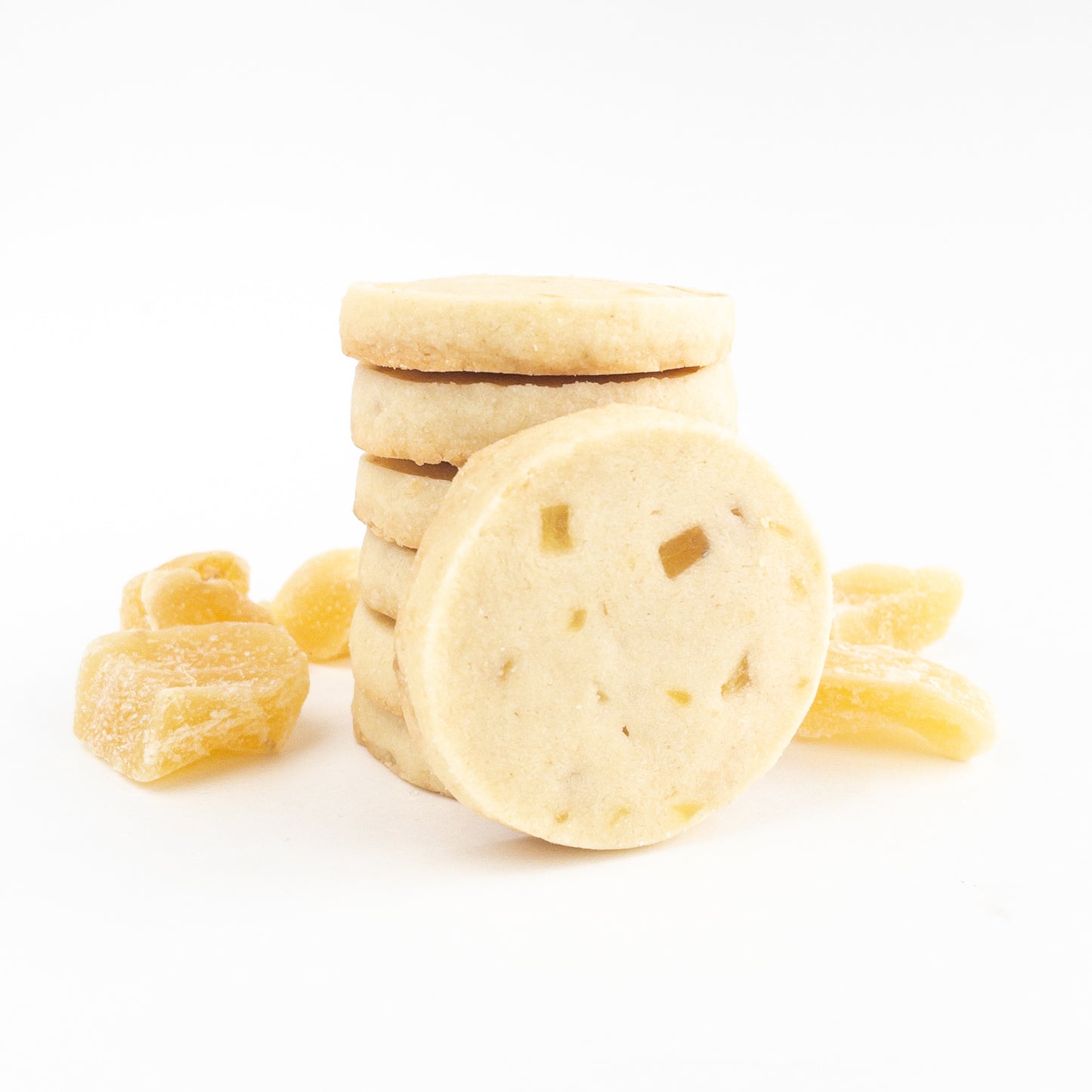 Candied Ginger Shortbread
