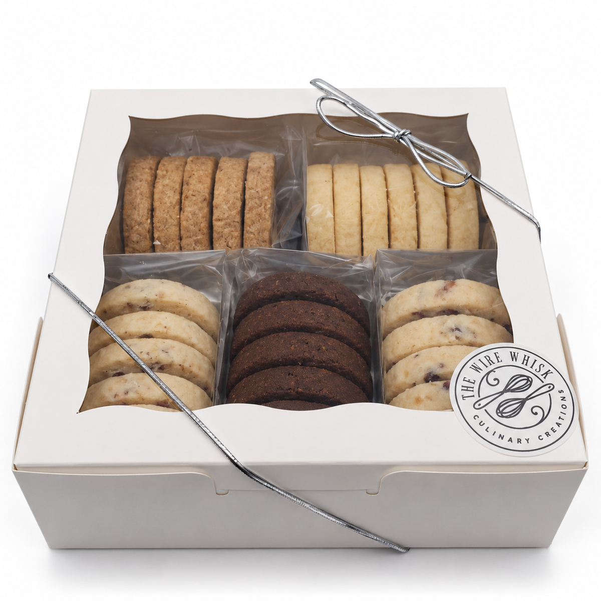 NEW! The Wire Whisk Shortbread Box 5 Pack