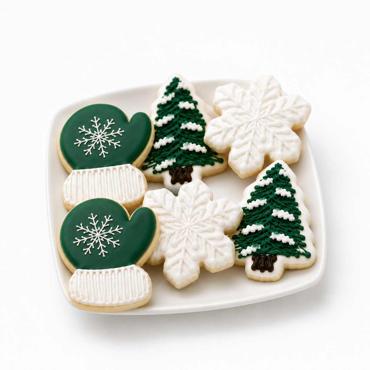Winter Woodland Sugar Cookies