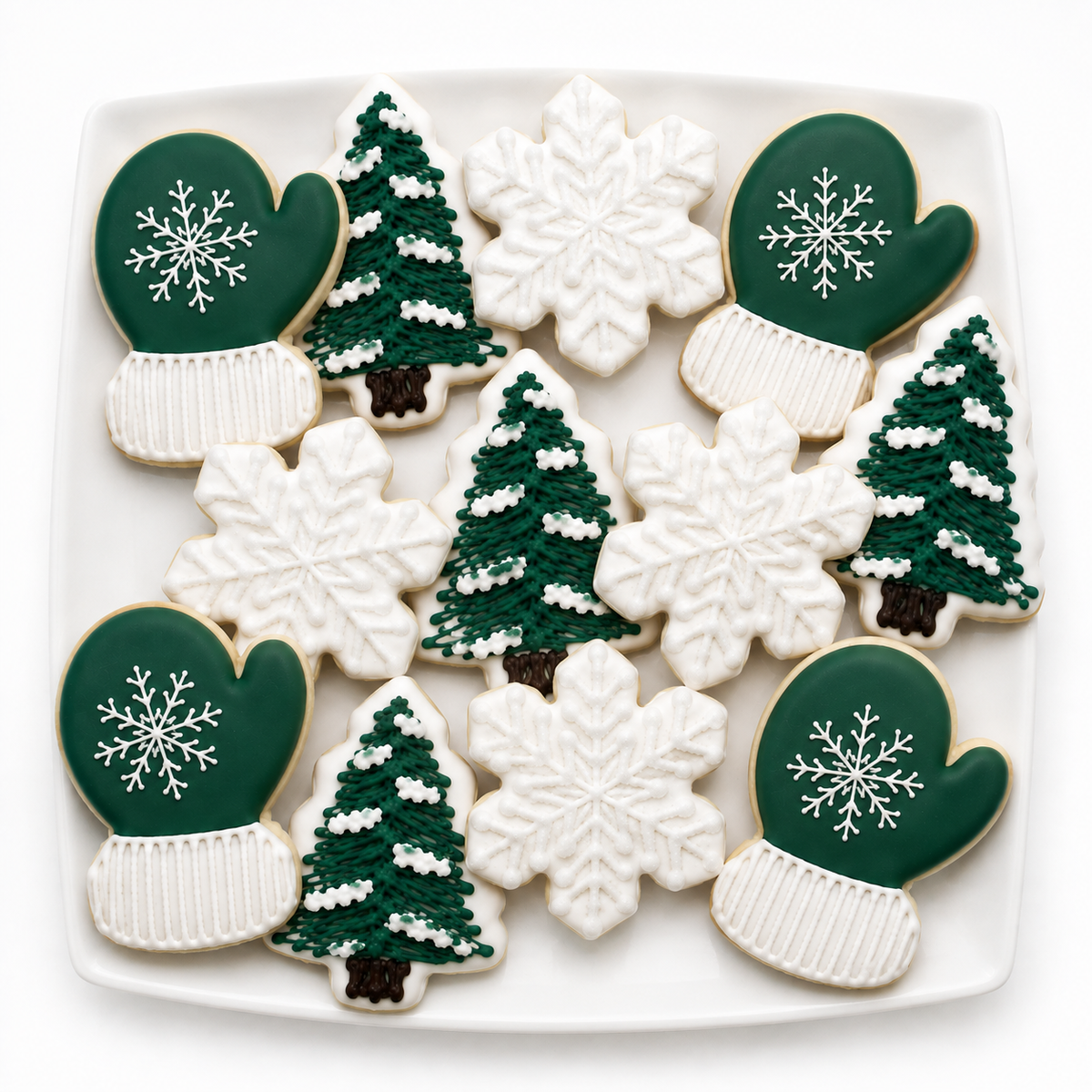 Winter Woodland Sugar Cookies