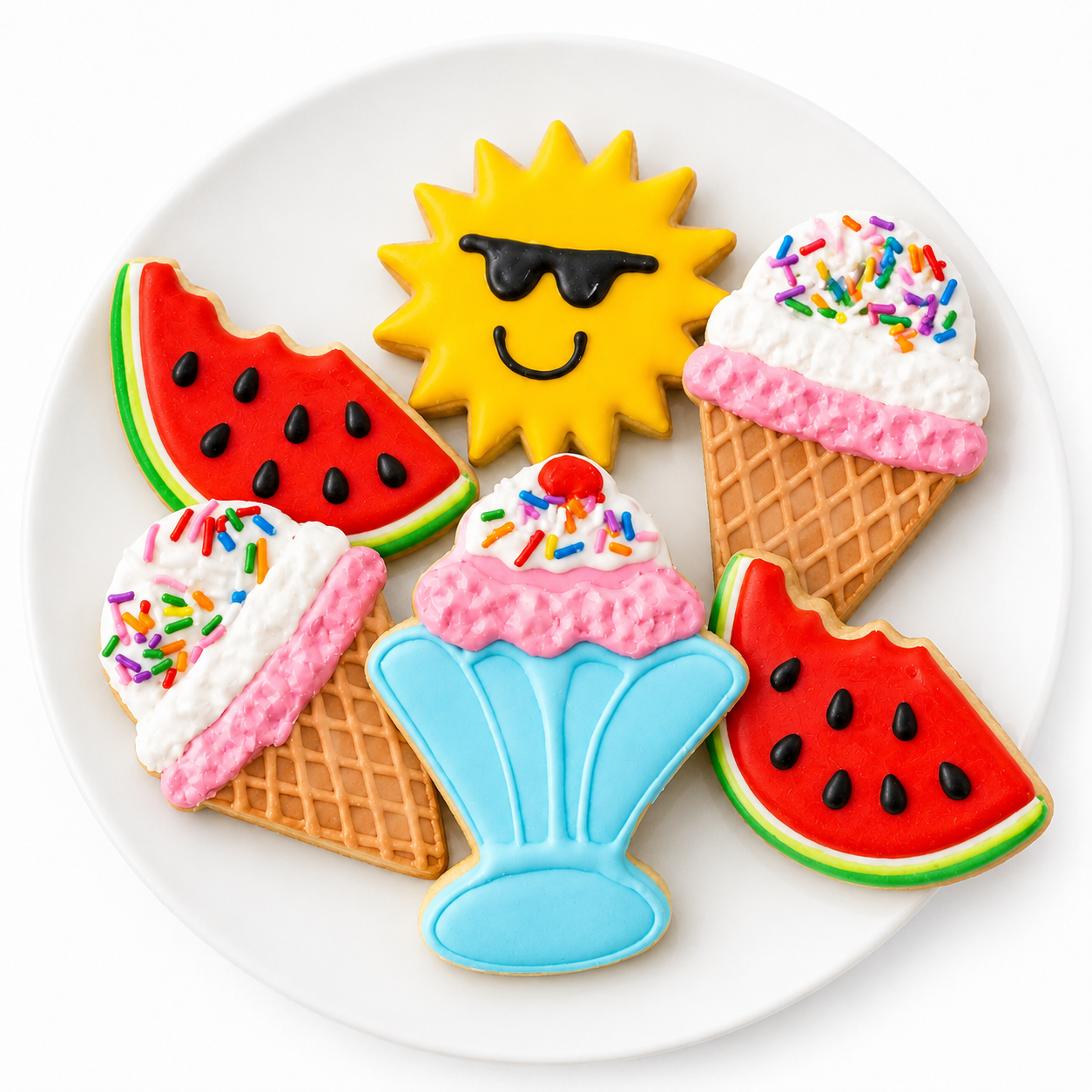 Summertime Fun Sugar Cookies